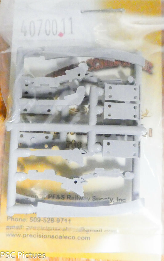 Precision Scale O #40700.11 Shoes & Pedestal Bearing Retainers, Brake Pullman HW