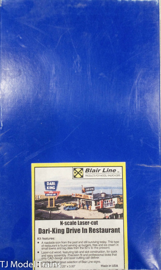 Blair Line: N-Scale #82 Dari-King Drive In