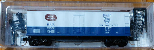 Micro-Trains Line #49550 Bangor & Aroostook 40' Dbl Sheathed Wood Reefer #6006