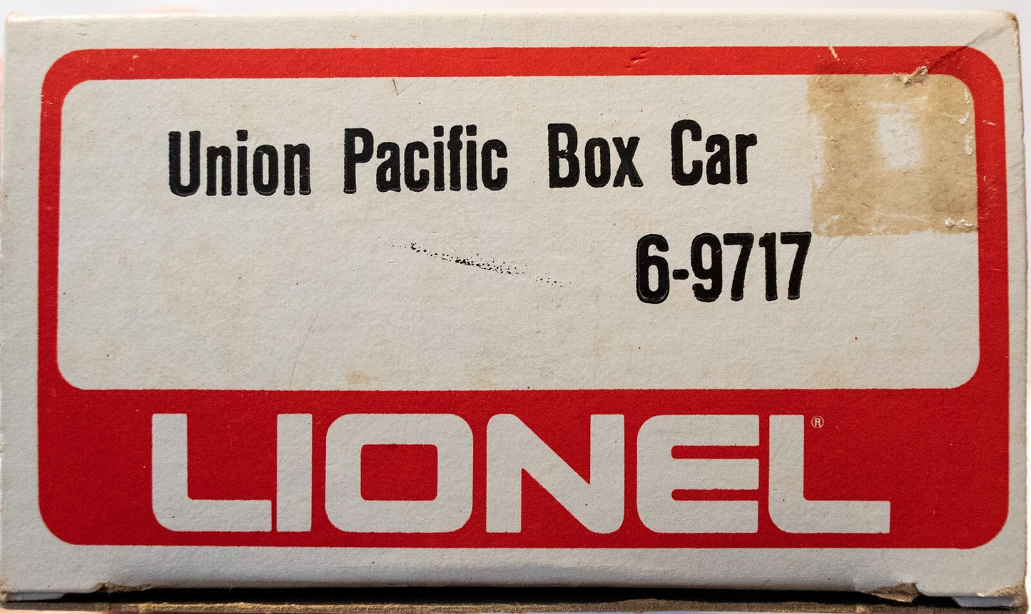 Lionel O Scale  #6-9717 UNION PACIFIC UP BOXCAR