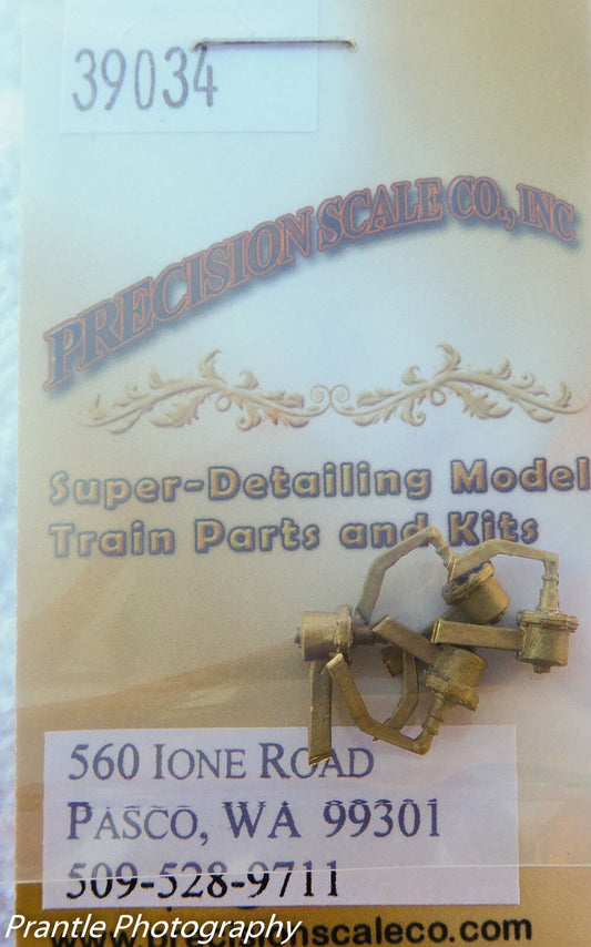 Precision Scale HO #39034 Cylinder for #3954 Alco Truck  (Pkg 4)