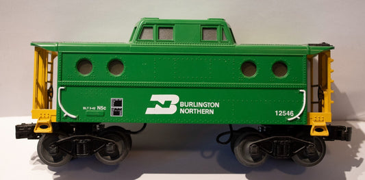 Williams #CAB104 Burlington Northern N5c Illuminated Caboose