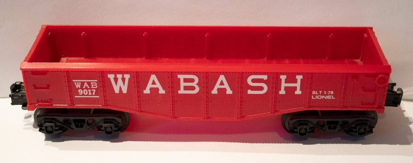 Lionel #9017 Wabash Gondola