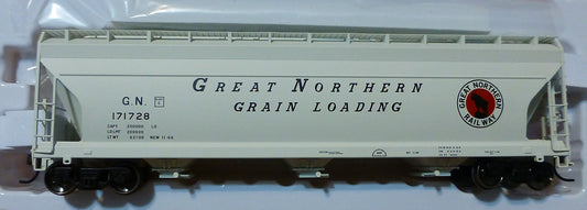 Atlas HO #20002866 GN ACF 4650 3-Bay Centerflow Cov'd Hopper Post-1971 Rd#171728