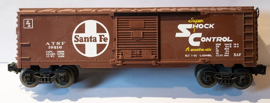 Lionel #6-19216 ATSF Santa Fe Boxcar