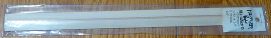 Kappler Mill Lumber Co. #109 (1/32 x 3/8 x 12") Stripwood (6 Pieces in Package)