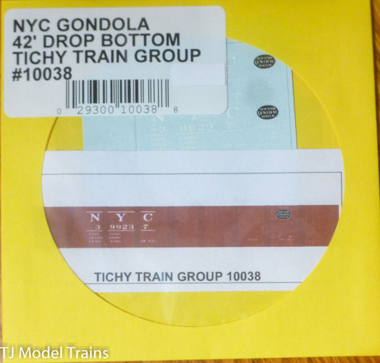 Tichy Train Group #10038 Decal for: New York Central 42' Drop-Bottom Gondola (bl