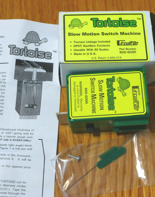 Circuitron #800-6000 Tortoise / Switch Machine (1) All Scales (NEW)