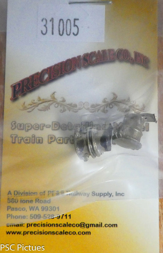 Precision Scale HO #31005 Domes for: Modern Tank Cars (Brass Castings)