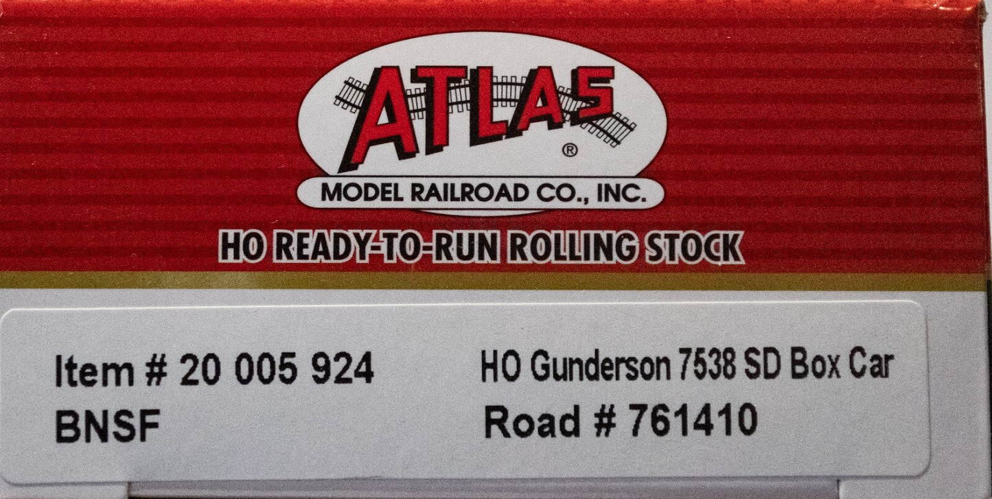 Atlas HO #20005924 Gunderson 7538 Plug-Door Boxcar - Ready to Run - Master(R) --