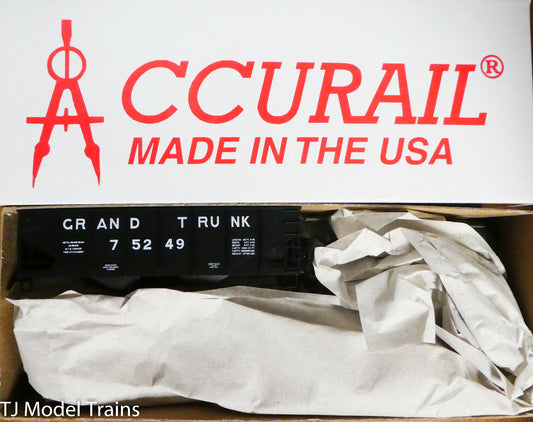 Accurail HO #2412.1 (Rd #75249) Grand Trunk 55-Ton USRA Twin Hopper (Plastic)