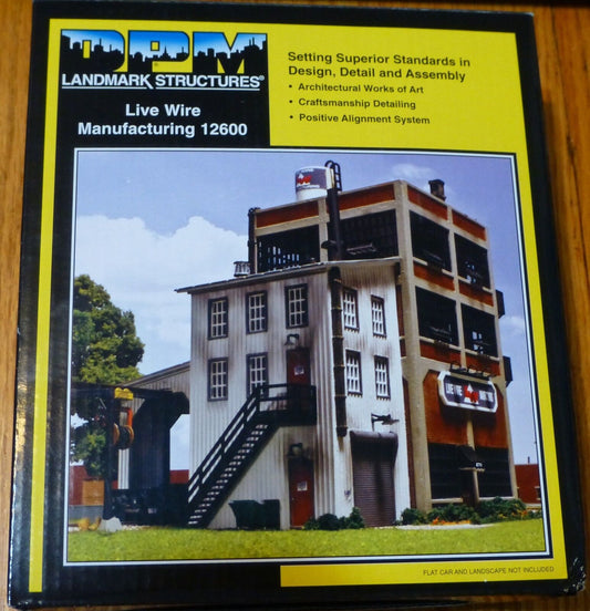 DPM Design Preservation Models HO #12600 Live Wire Manufacturing (Building Kit)