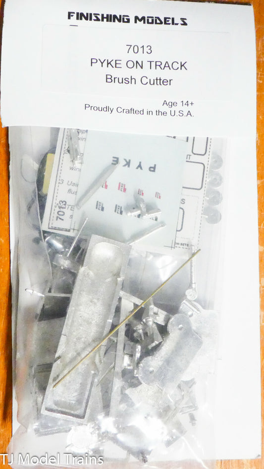 Custom Finishing Models HO #7013 Pyke on Track Bush Cutter (White Metal Kit)