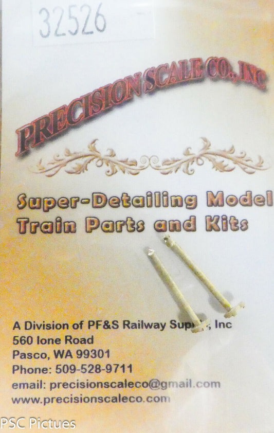 Precision Scale HO #32526 Smokebox Clean Out Cover (Brass Parts 2)