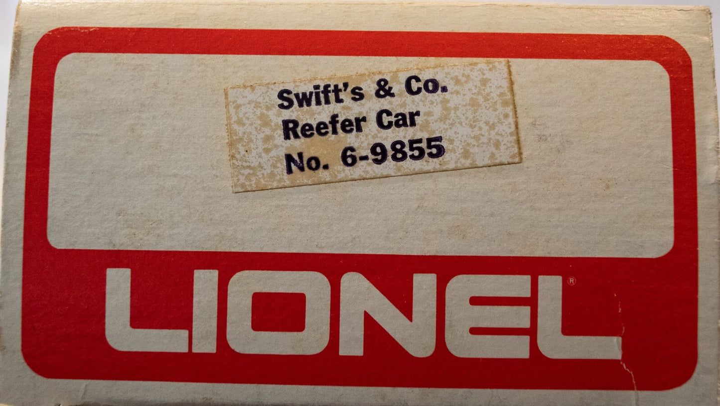 Lionel O Scale (Used) #6-9855 Swift's & Co. Reefer Car