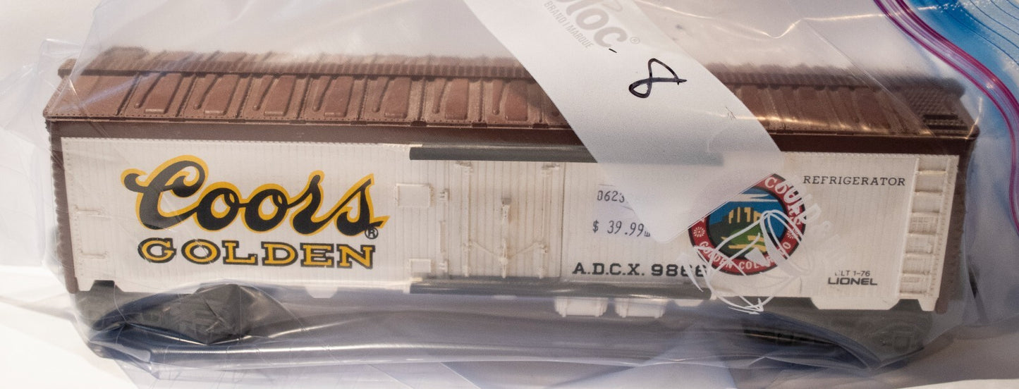 Lionel (#8 No Box) O Scale 9866 Coors Billboard Reefer