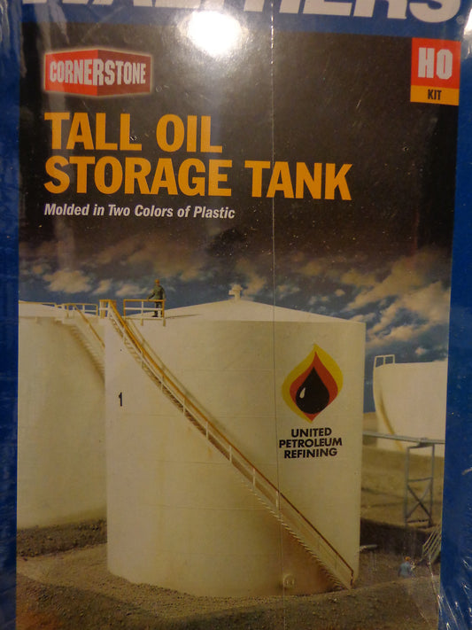 Walthers HO #933-3168 Oil Storage Tank (Tall Style) Plastic Kit