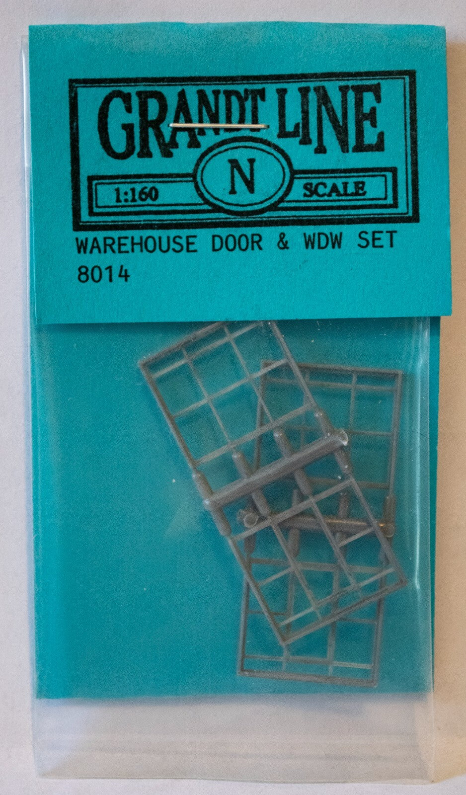 Grandt Line N #8014 Warehouse/Factory Office Door and Window Set -- Scale 115 x