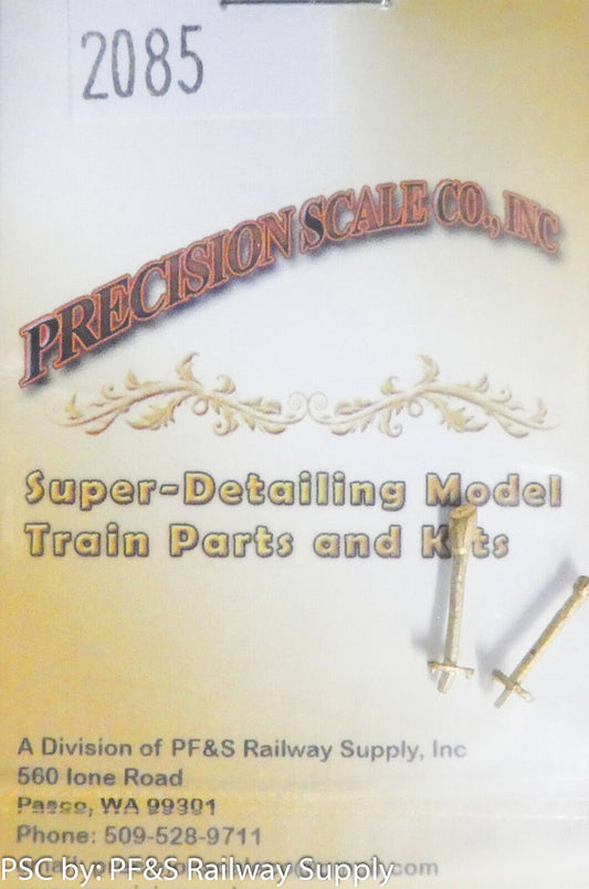 Precision Scale #2085 Bracket, Lantern, Rear of SP Cylindrical (Brass Castings)