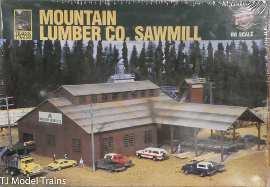 Walthers Cornerstone HO #933-3058  Mountain Lumber Sawmill (We Combine ship)