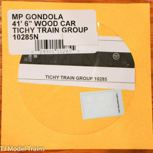 Tichy Train Group Decal #10285N MP Gondola 41' 6" Wood Car (Decal)