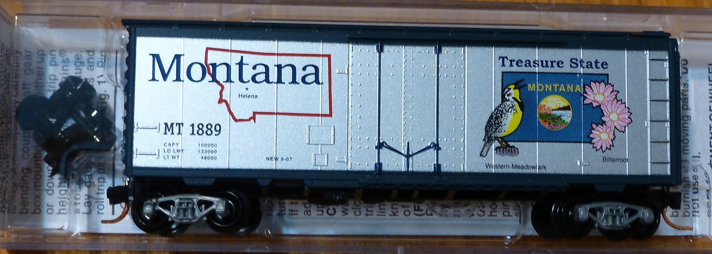 Micro-Trains Line #02100413 Montana State Car Rd # MT 1889