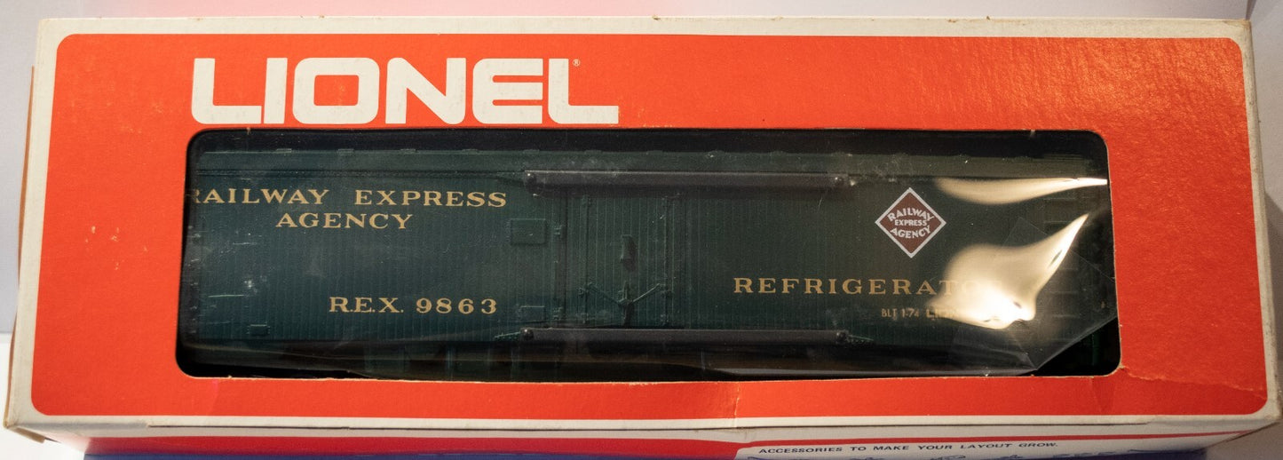 Lionel O Scale  #6-9863  REA Reefer Car