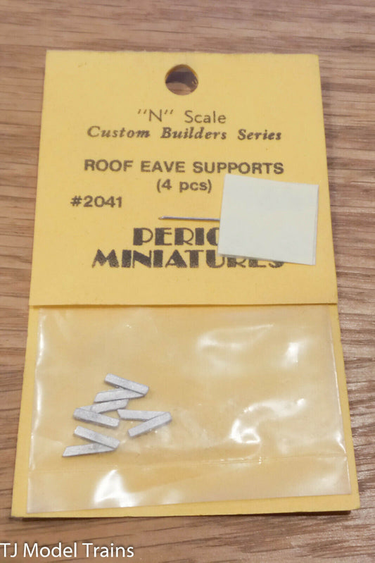 Period Miniatures N #2041 ROOF EAVE SUPPORTS  (4 pcs)