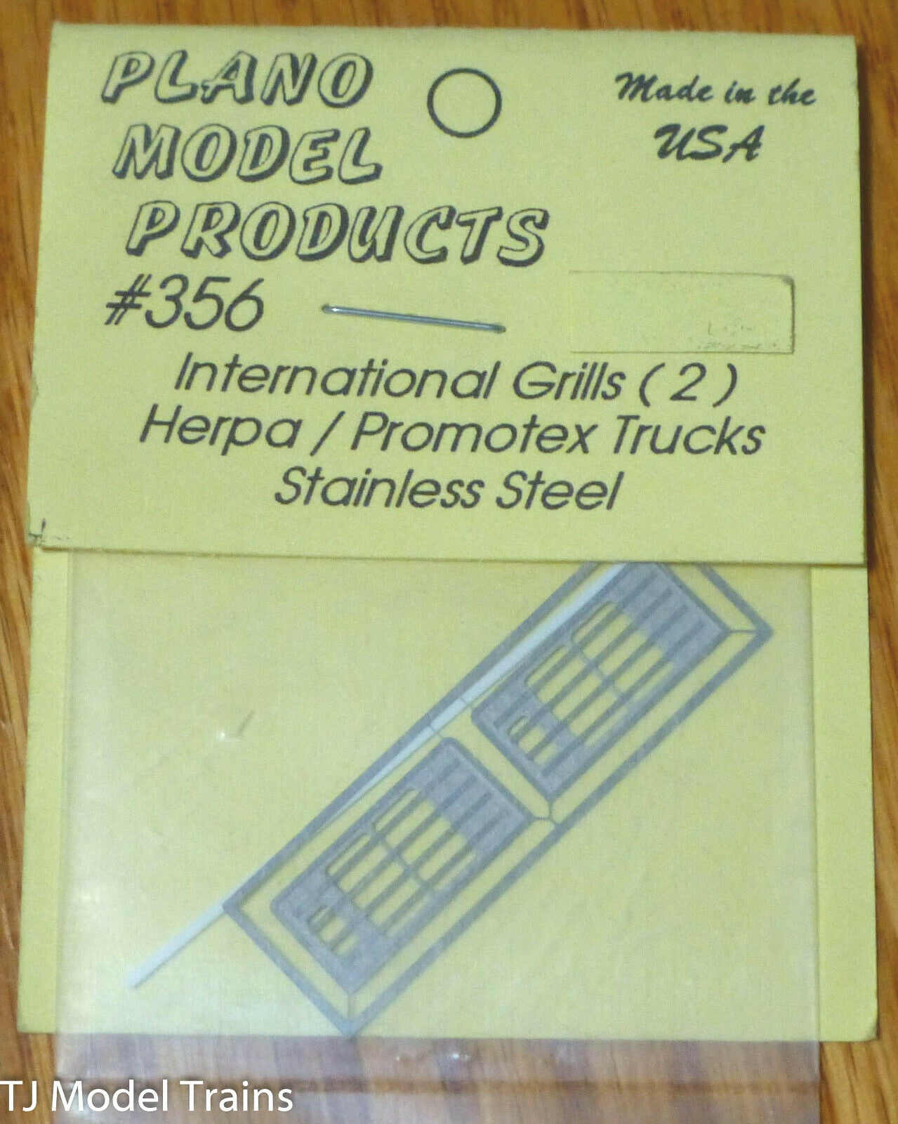 Plano #356 Truck Detail Parts - Radiator Grilles  - For: International