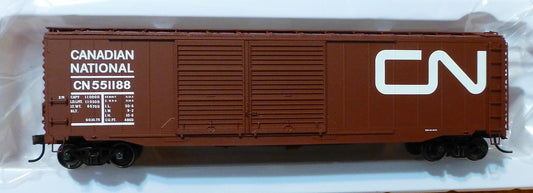 Atlas HO #20002506 Canadian National 50' Postwar Double Door Box Car Rd #551188