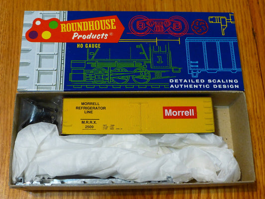 Roundhouse HO #3183 (Rd #2509) Morrell 36' Meat Reefer Kit