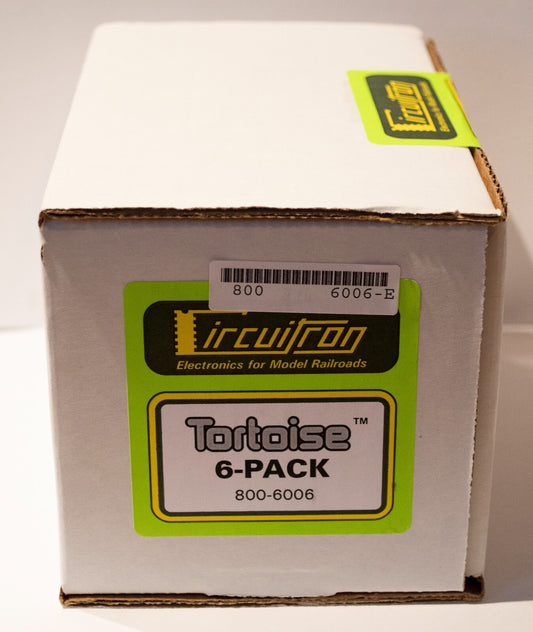 Circuitron #800-6006 The Tortoise(TM) Switch Machine pkg(6)