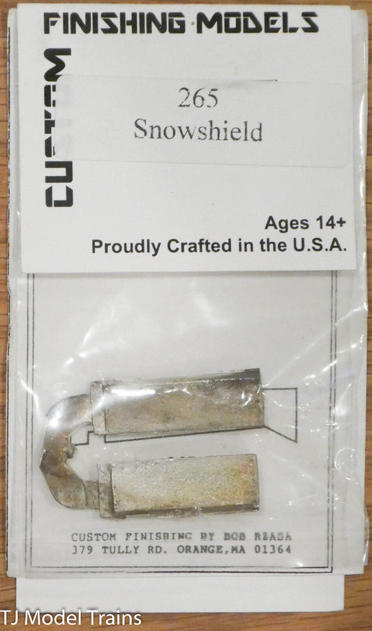 Custom Finishing HO #265 Snowshield -GP38/38-2 Short Notch
