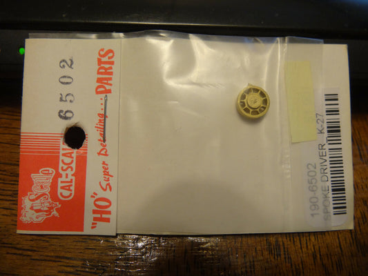 Cal-Scale HO #6502 Spoke Driver K-27 (Brass) We Combine Ship