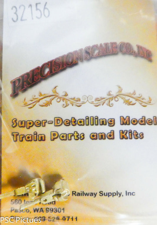 Precision Scale HO #32156 Coupler, Dummy, Short Shank, Modern (Brass Castings)