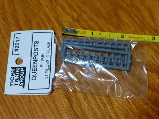 Tichy Train Group O# 2017 Queenposts pkg(27) -- 5"