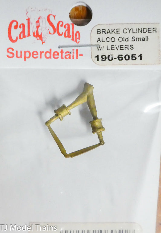 Cal-Scale HO #6051 Brake Cylinder Alco Old Small w/Levers (Brass)