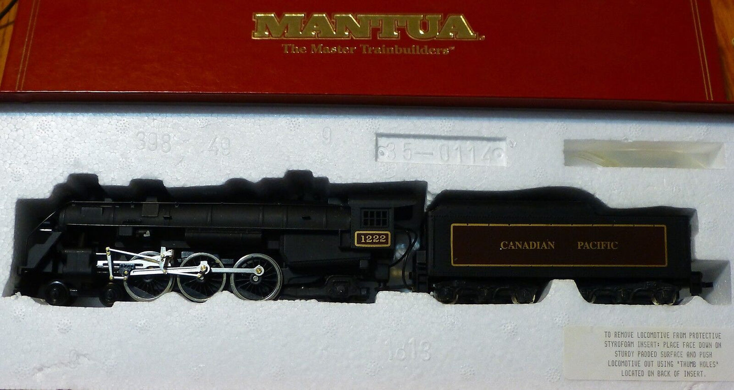 Mantua HO #349-080 Canadian Pacific 4-6-2 Lt. Pacific (Limited Production #103)