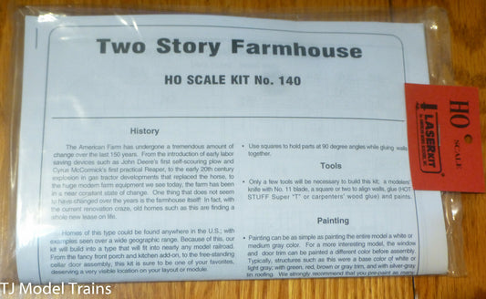 American Model Builders, Inc HO #140 Two Story Farm House