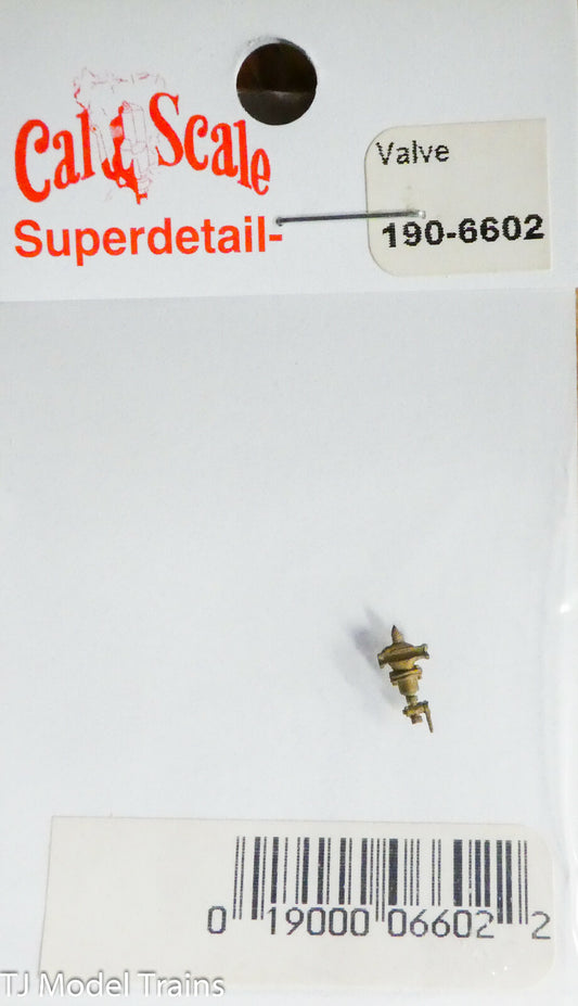 Cal-Scale HO #6602 Valve (Brass Casting) 1:87 Scale