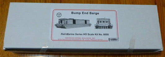 American Model Builders HO #8000 Laser-Cut Kit, Bump End Barge