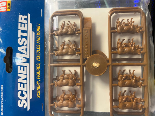 Walthers 949-6050 Beef Cattle Pkg (16) HO Scale