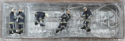 Preiser HO #10485 Emergency - Modern German Firefighters