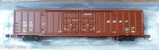 BLMA Models N #18066 (Rd #780736) BNSF (Powerbar Logo)Bx-166 60' Beer Car