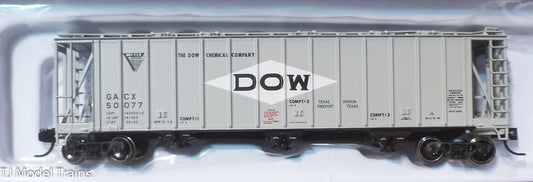 Atlas N #50002904 DOW General American 3500 Dry-Flo 3-Bay Covered Hopper 50077