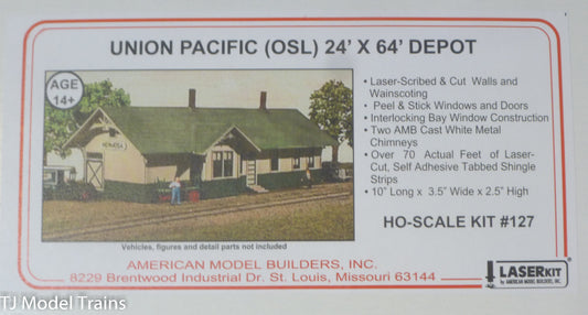 American Model Builders HO #127 UP Standard Depot Kit
