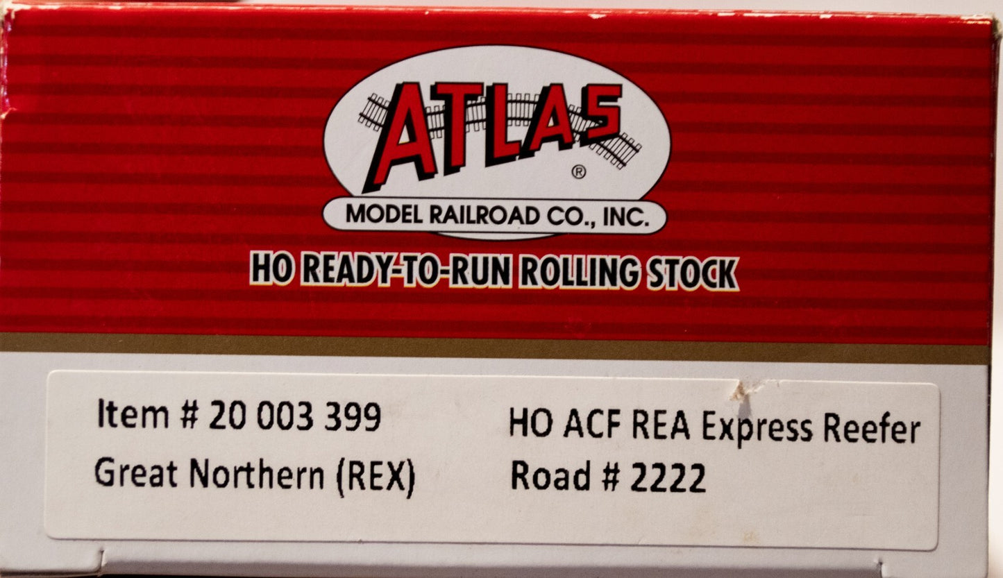 Atlas HO #20003399 ACF/REA Steel Express Reefer - Ready to Run - Master(R) -- Gr