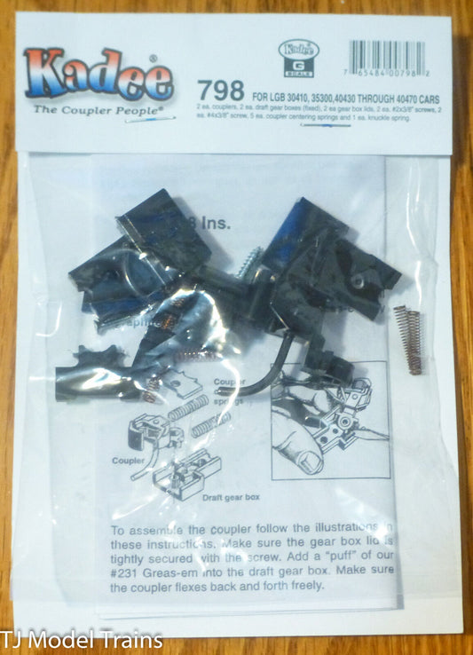 Kadee #798 (G Scale) for: LGB 30410, 35300,40430 - 40470 Cars