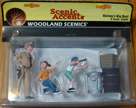 Woodland Scenics G Scale #2545  -  Barney's Big Bust (1:24th Scale)