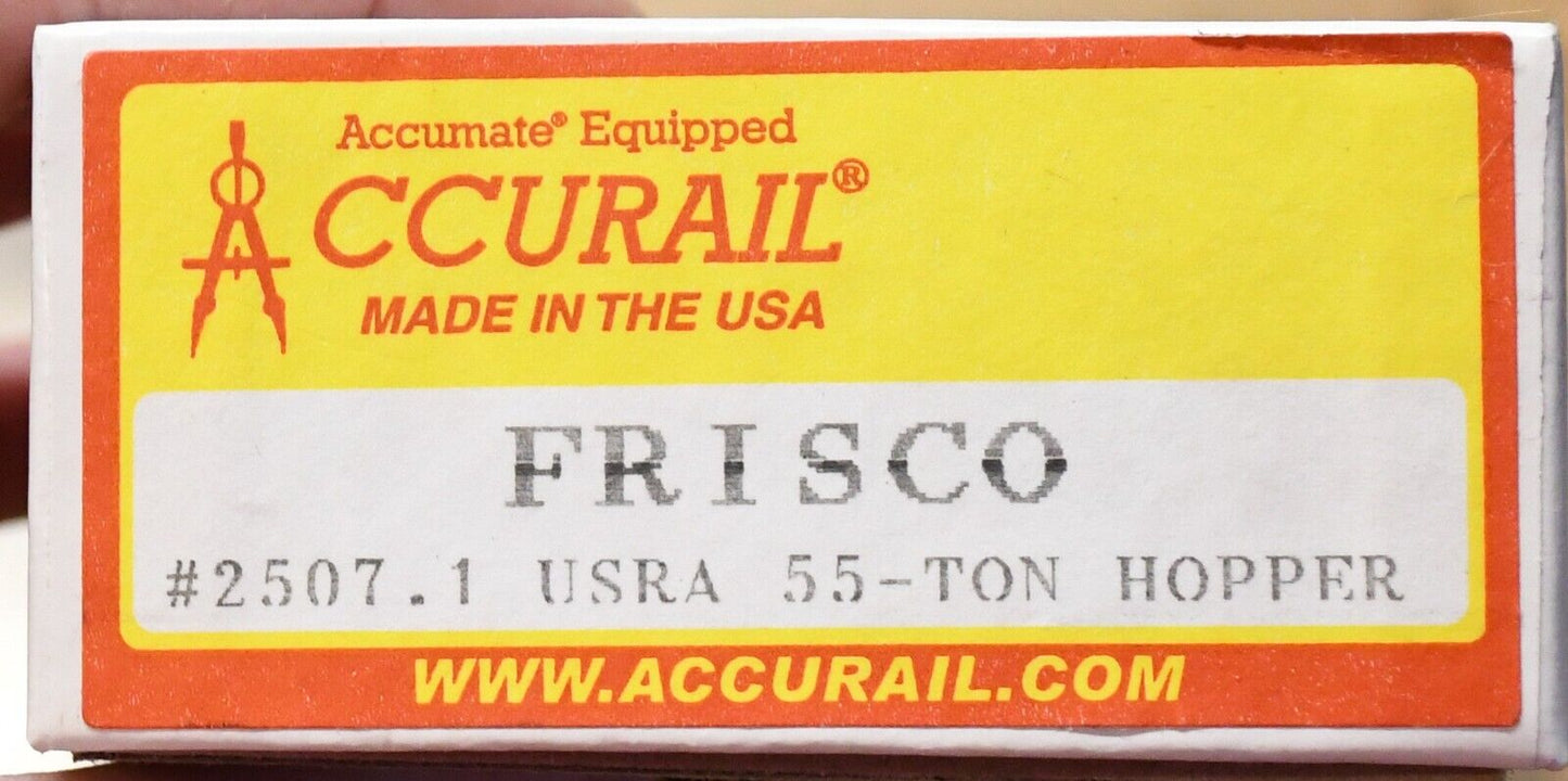 Accurail #2507.1 USRA 55-ton Hopper Frisco Built 1928